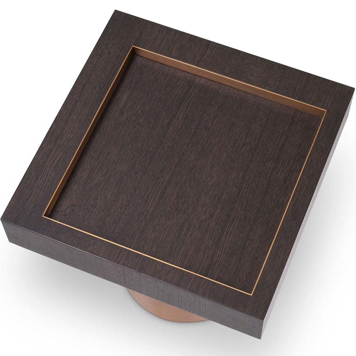 Otus Square Side Table in Mocha