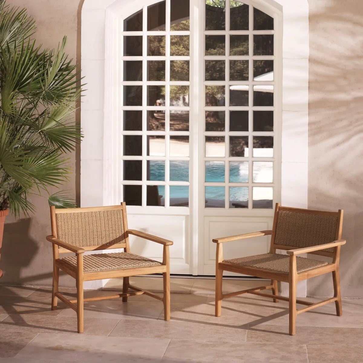 Outdoor Armchair Pivetti - Teak