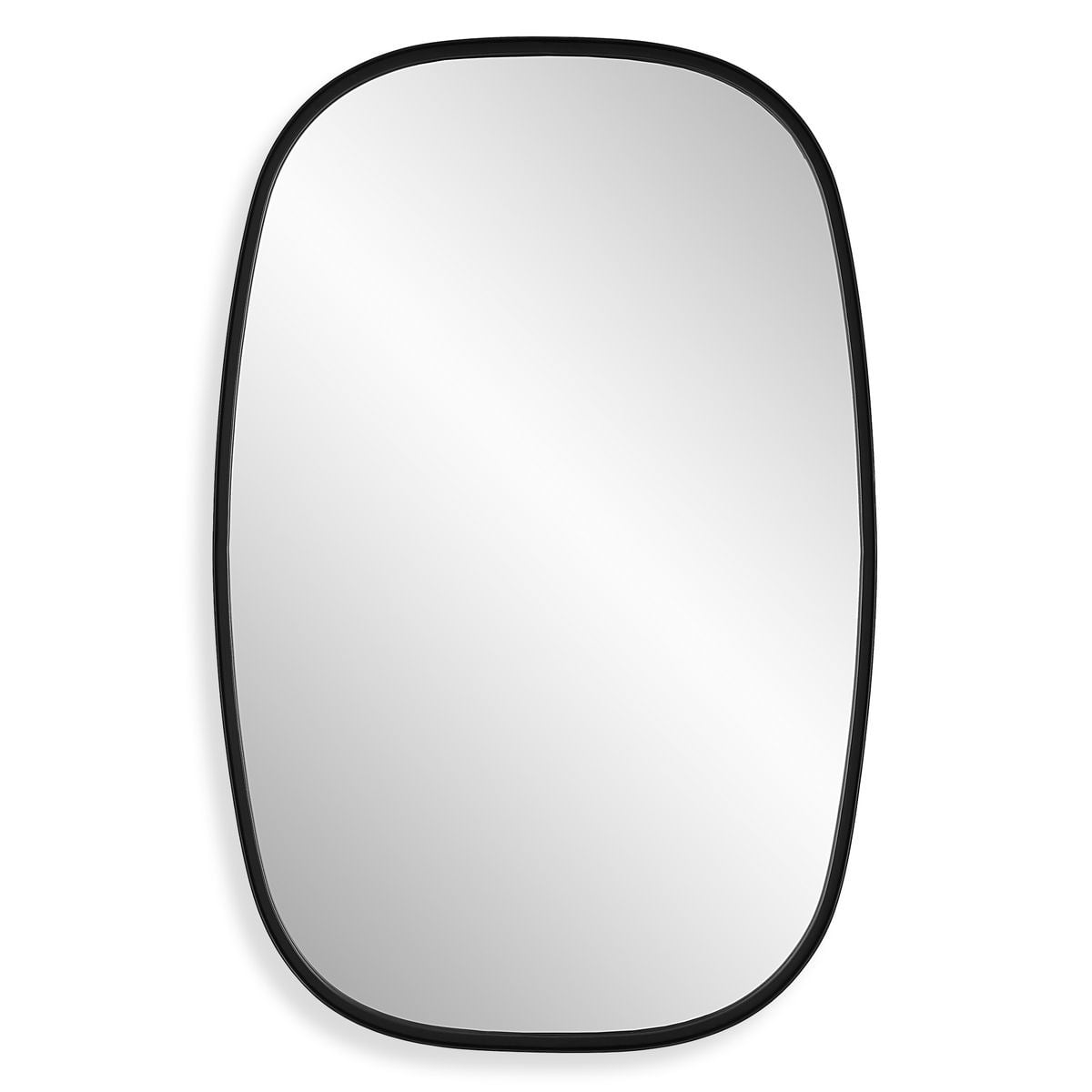 Jackson Oval Mirror in Black