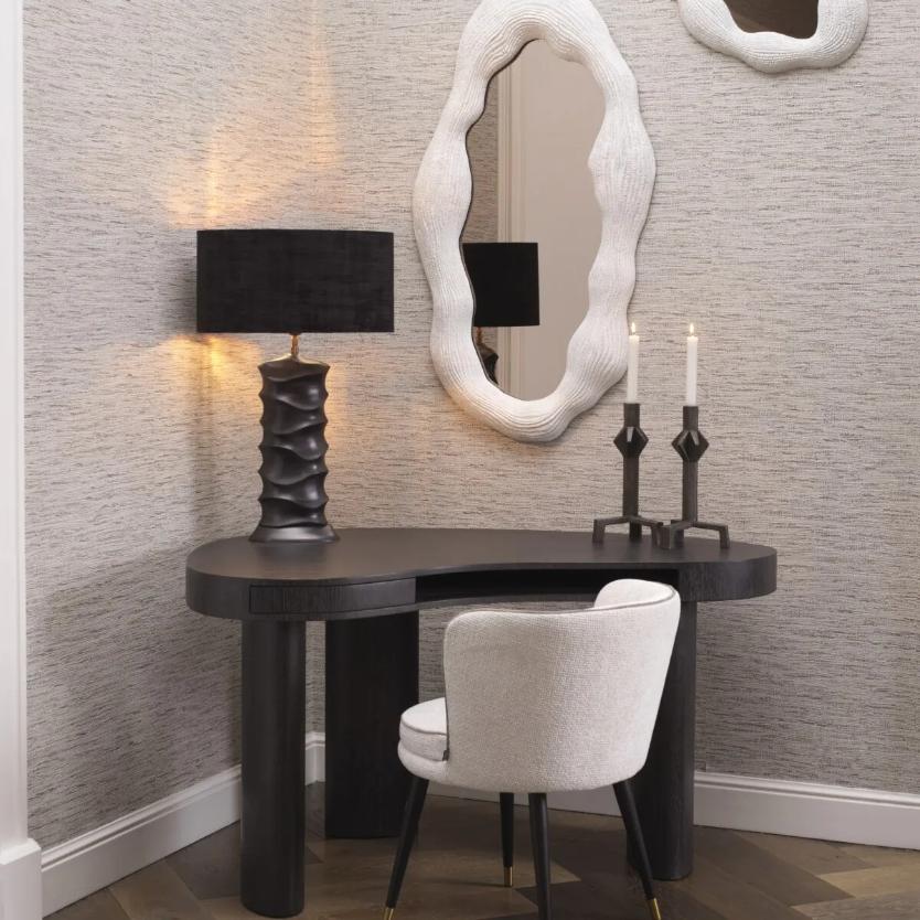Mirror Genta Large in White