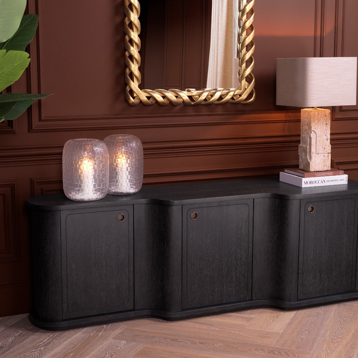 Caprioli Sideboard in Charcoal Grey