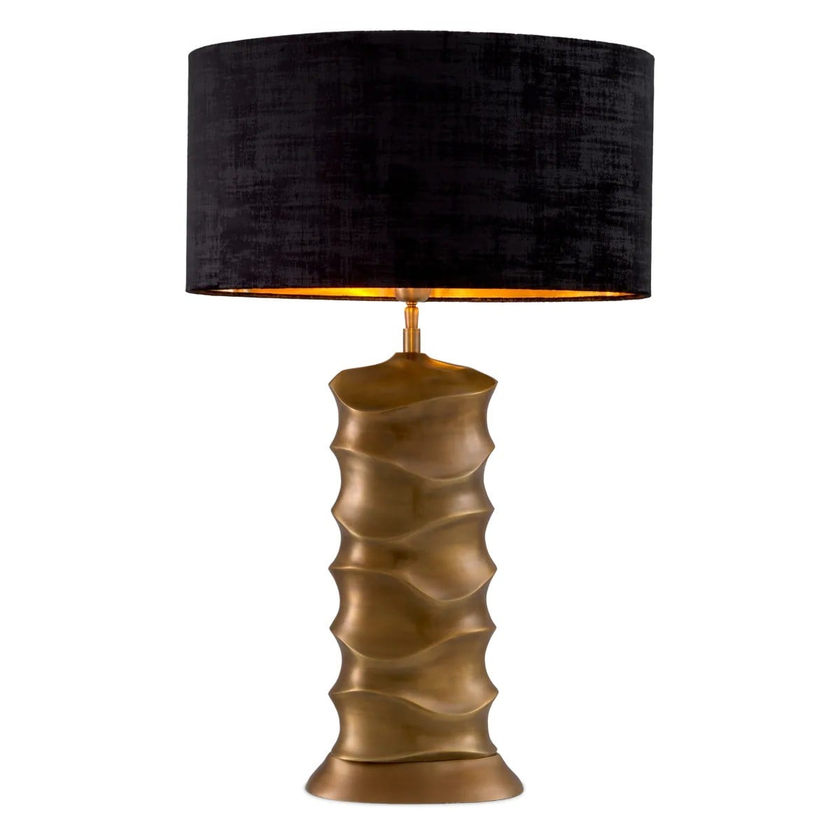 Rapho Table Lamp in Vintage Brass