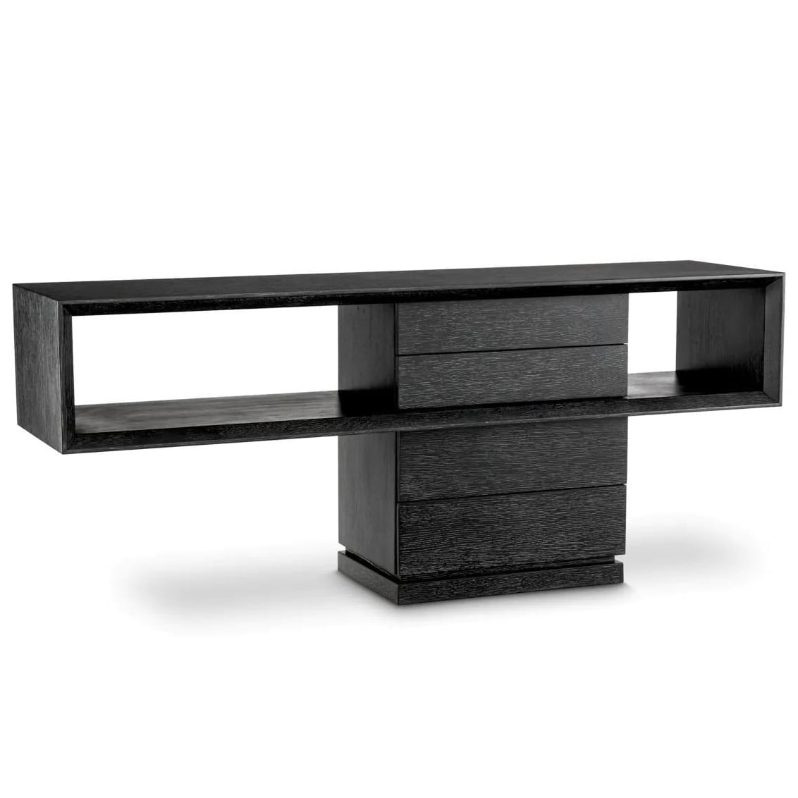 Mantua Console Table in Charcoal Grey
