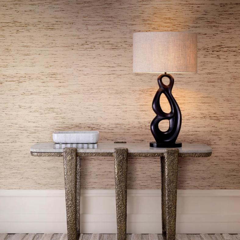 Table Lamp Macias in Bronze Highlight Finish