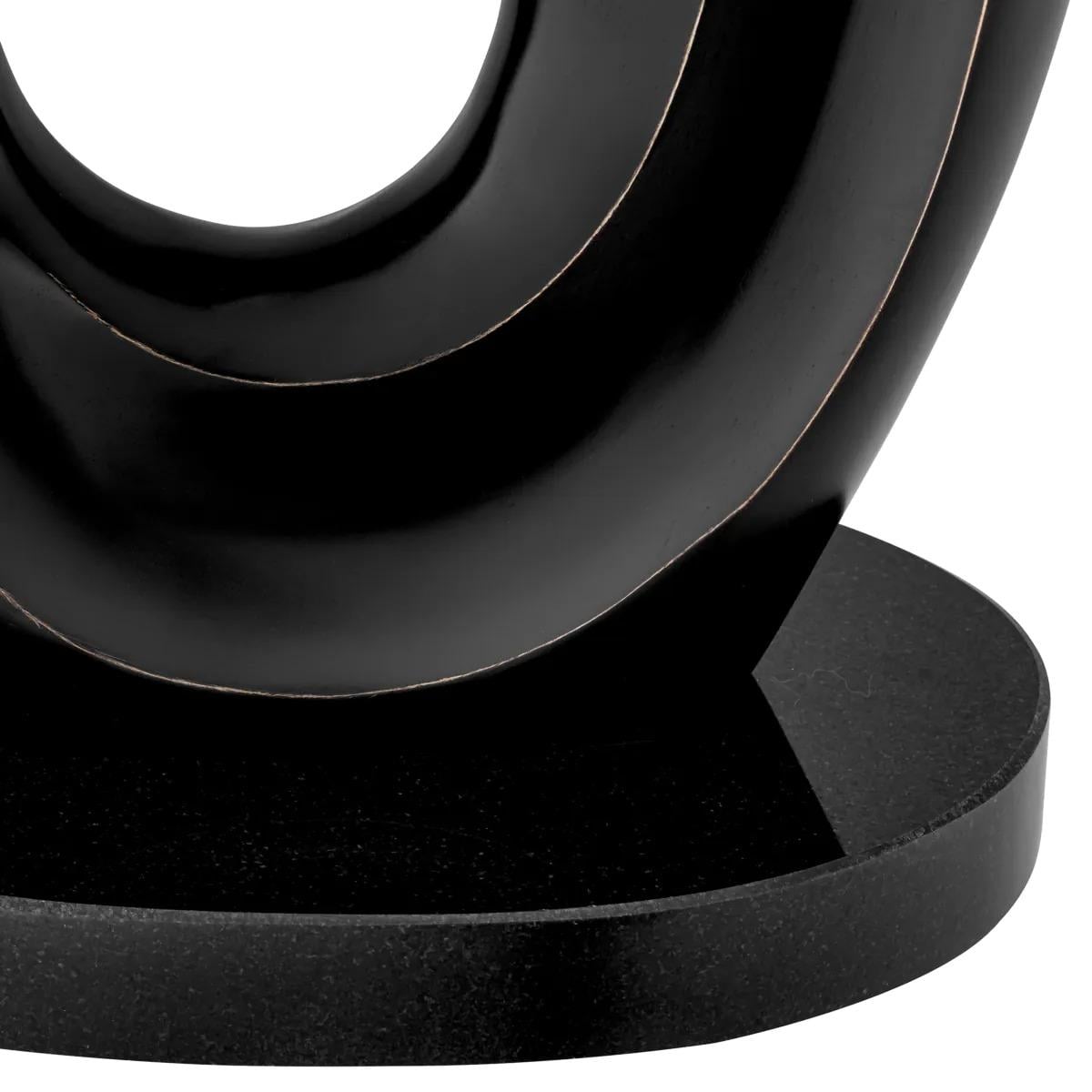 Table Lamp Macias in Bronze Highlight Finish