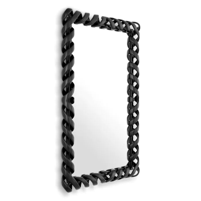 Mirror Casone Piano Black