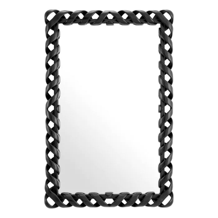 Mirror Casone Piano Black