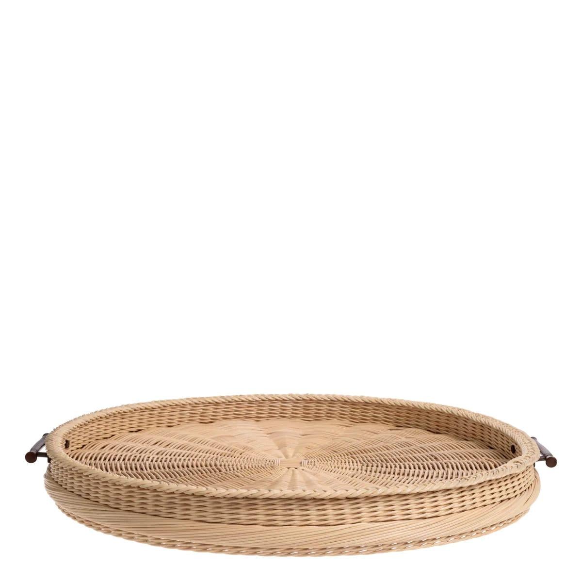 Tray Vimini Large in Natural Rattan