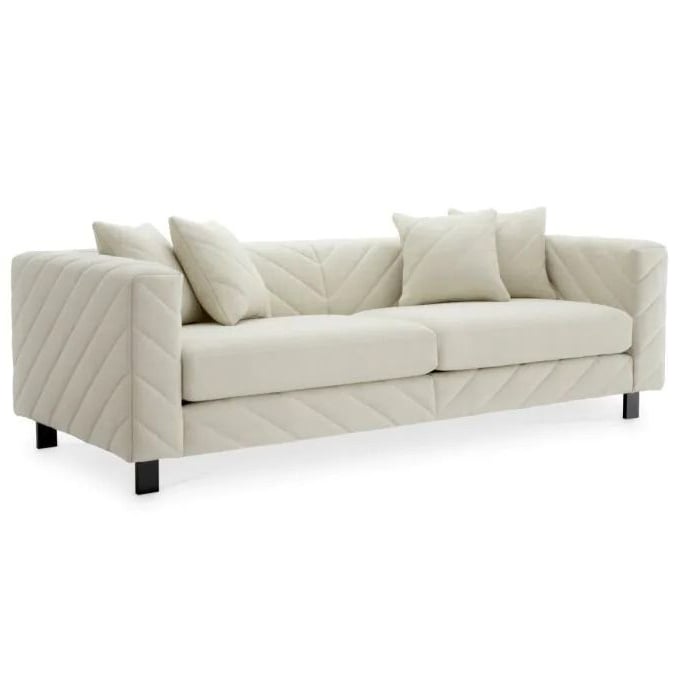Avellino Sofa in Rêve Cream