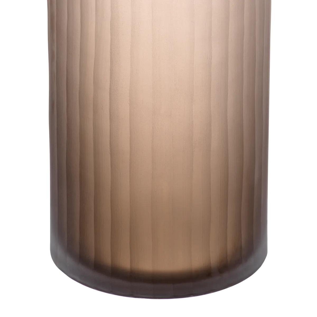 Vase Haight Medium in Frosted Brown