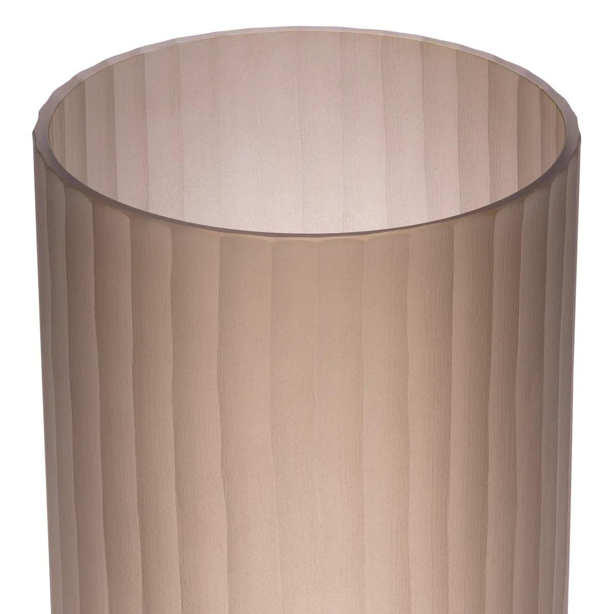 Vase Haight Medium in Frosted Brown