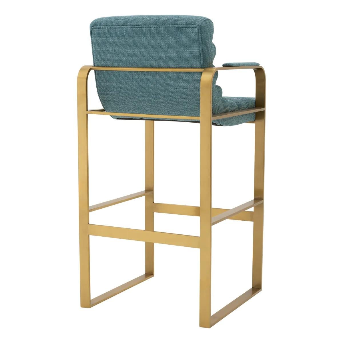 Bar Stool Olsen in Scalea Blue