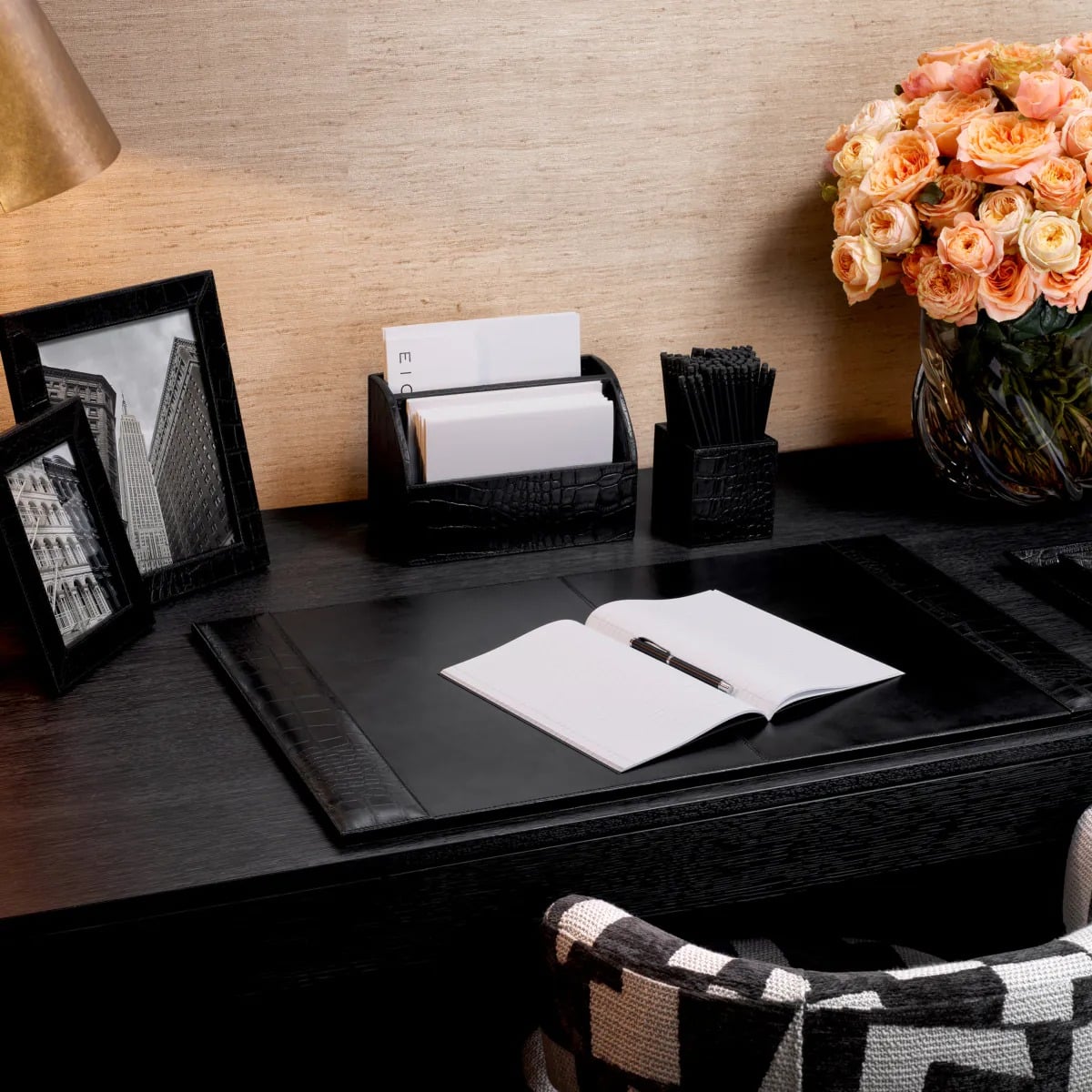 Scaleo Desk Blotter in Black