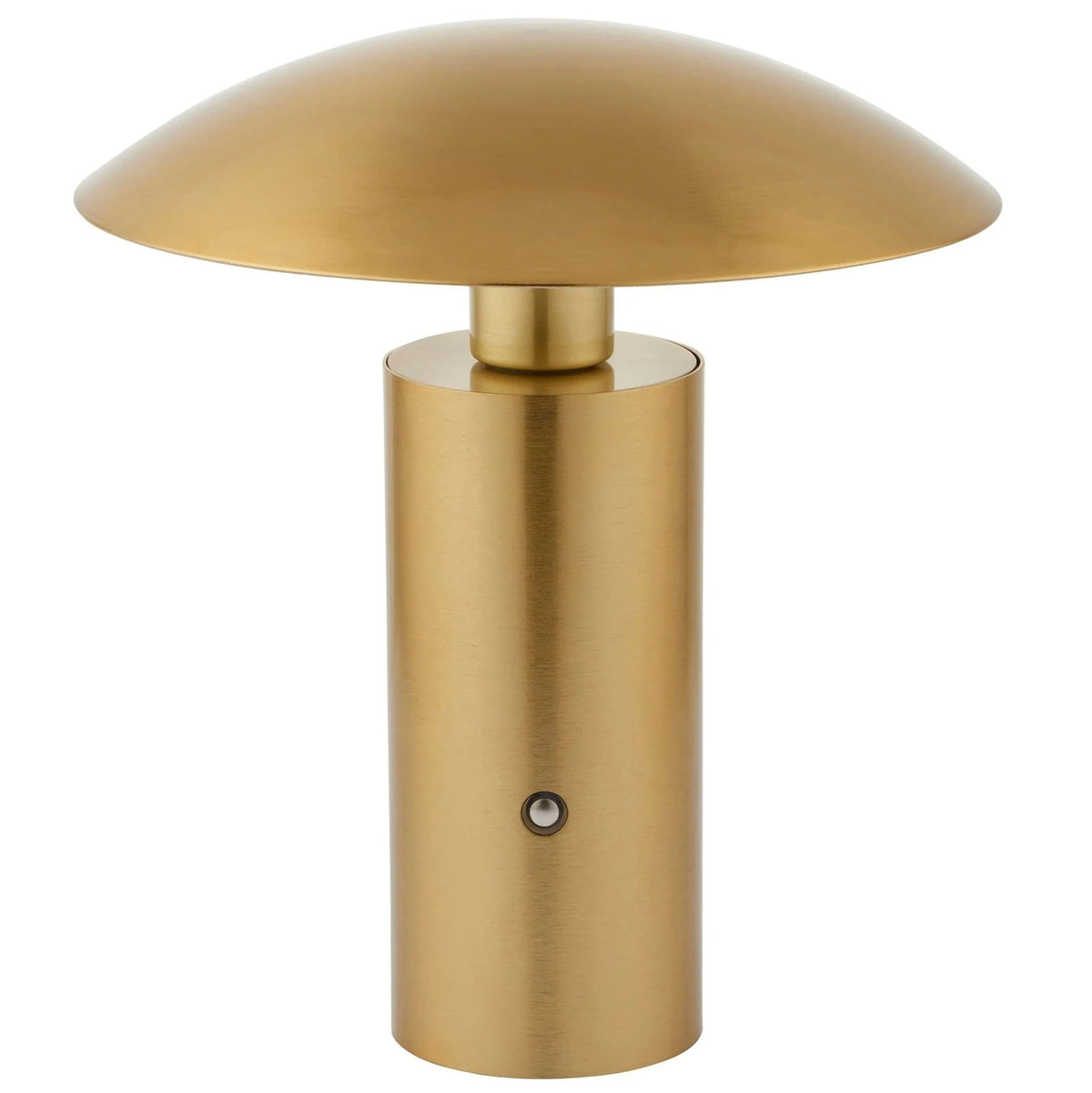 Odette Rechargeable Table Lamp in Brushed Gold