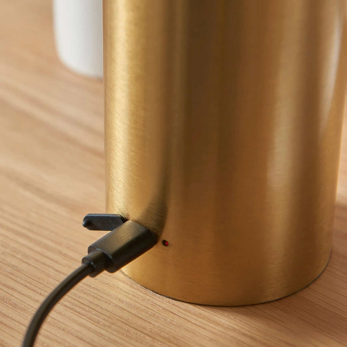 Odette Rechargeable Table Lamp in Brushed Gold