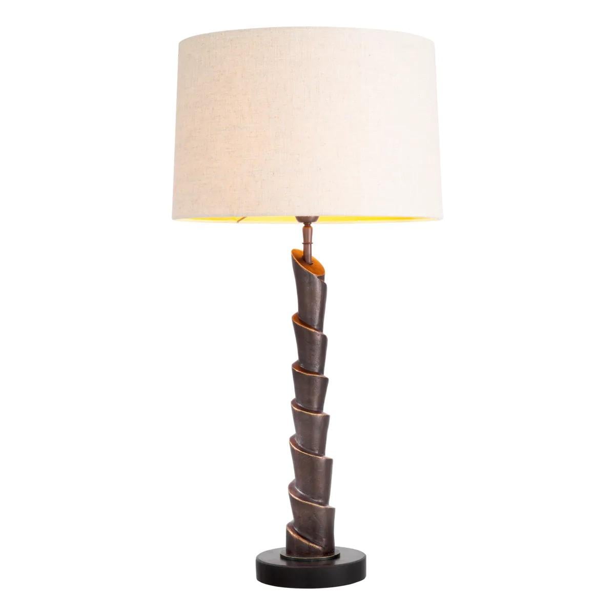 Table Lamp Riverbank in Bronze