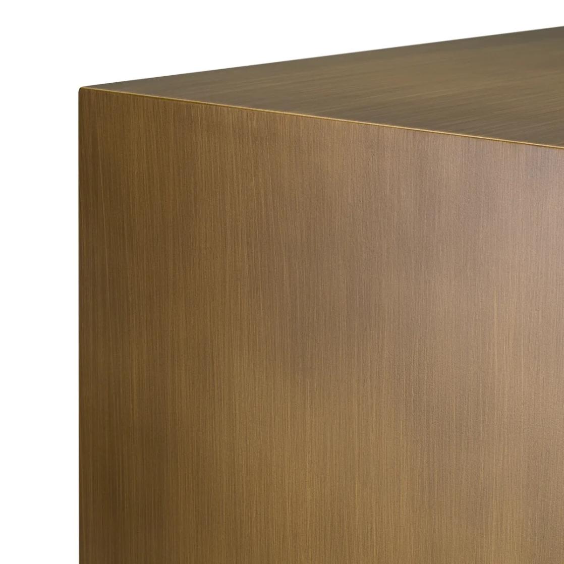 Coffee Table Rafaello with Brushed Brass Finish