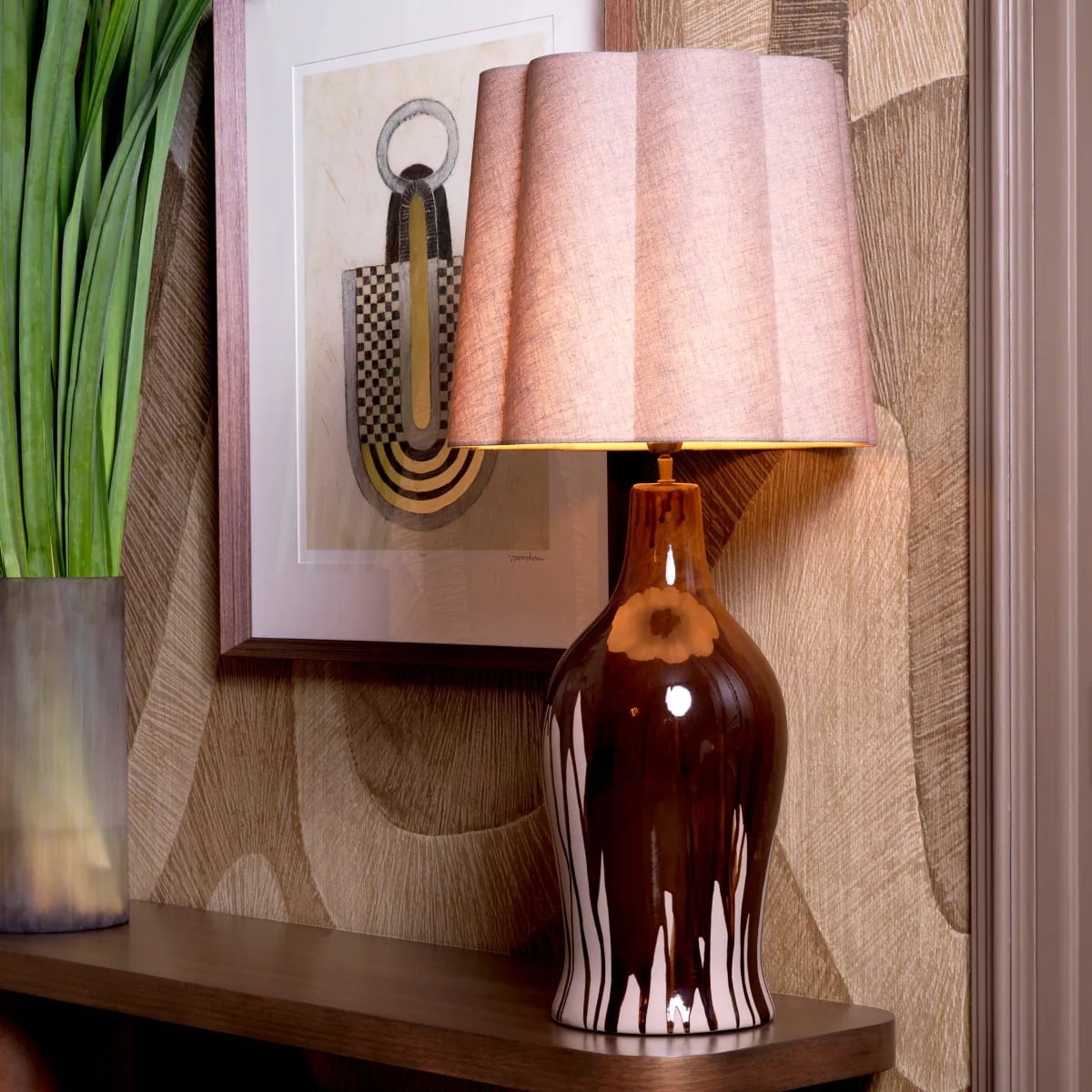Table Lamp Beatriz Brown