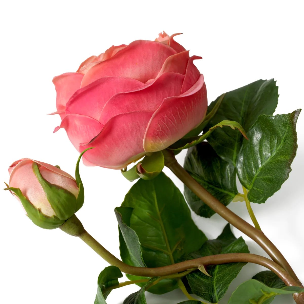 Bouquet of Roses Real Touch 72 Pieces in 3 Varieties in Peach