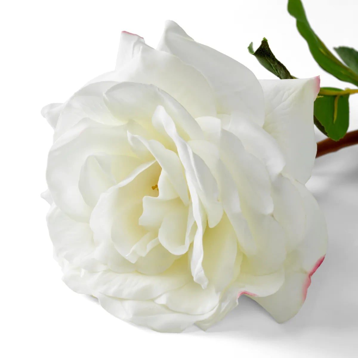 Bouquet of Roses Real Touch 72 Pieces in 3 Varieties in White