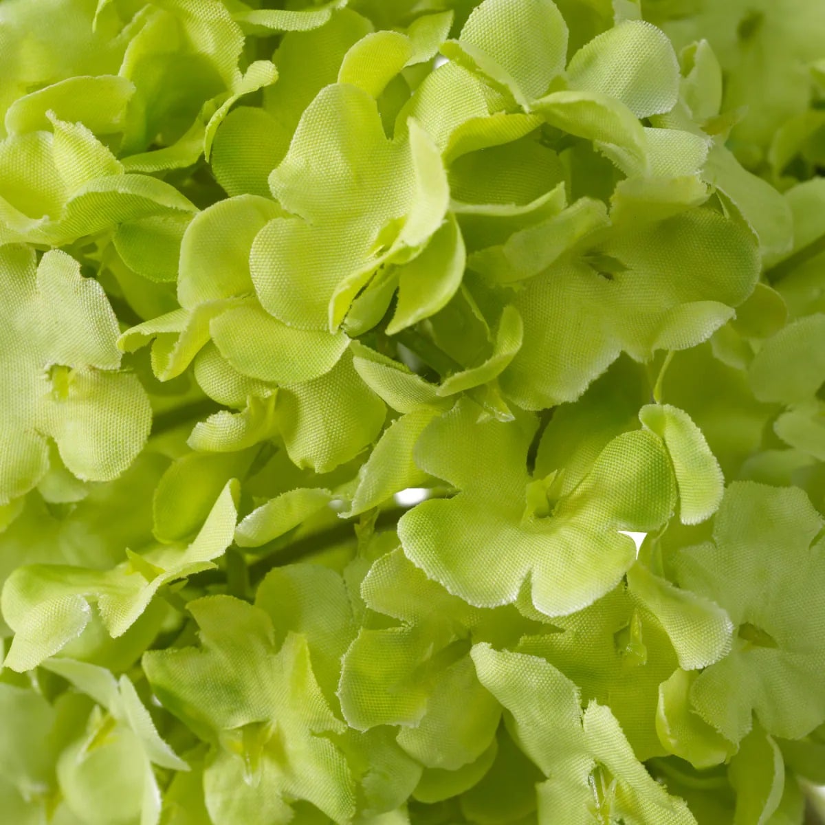 Bouquet of Hydrangeas Snowball Real Touch 36 Pieces in Green