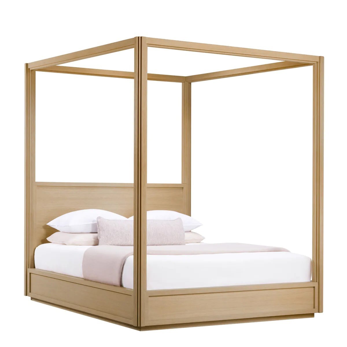 Canopy Bed Tribeca in Natural Oak