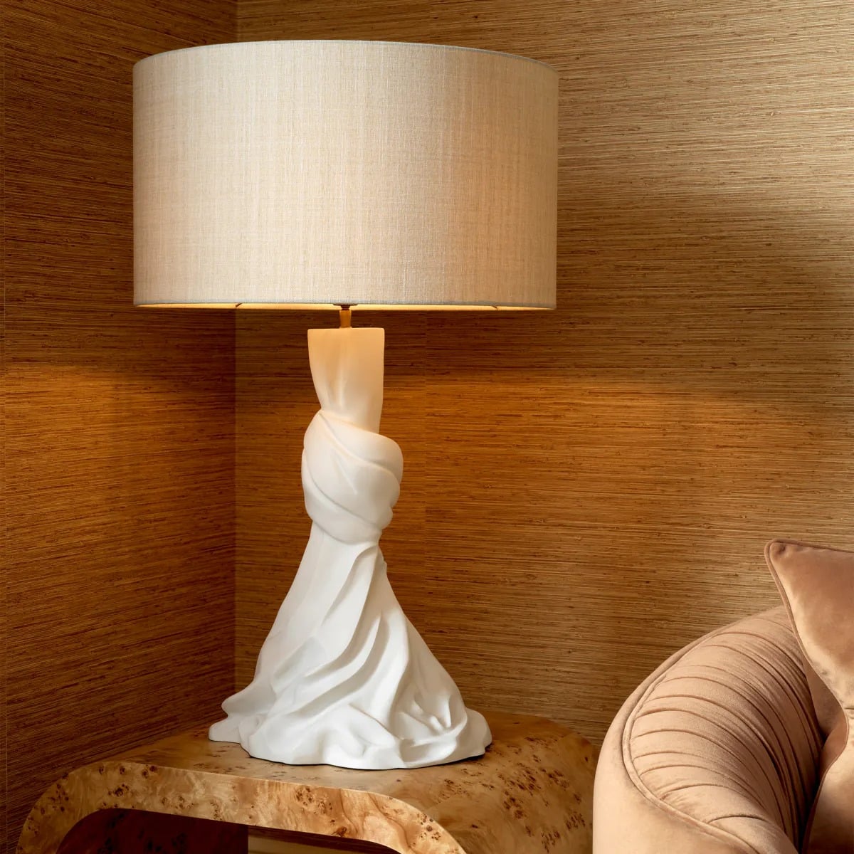 Table Lamp Banyan White