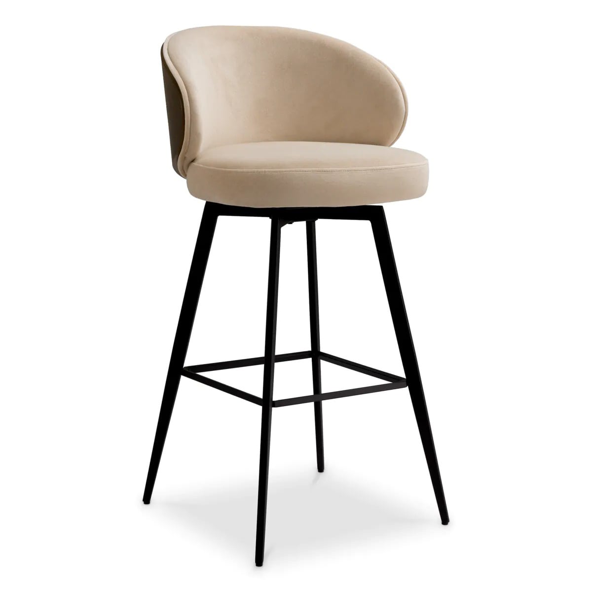 Bar Stool Camerota in Sabino Beige