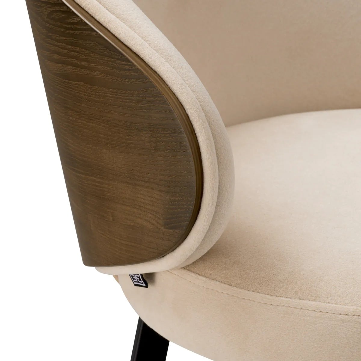 Bar Stool Camerota in Sabino Beige