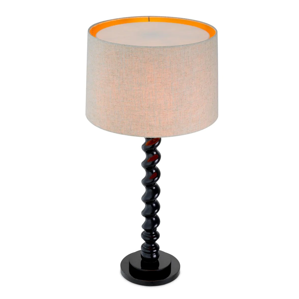 Table Lamp Massimo in Piano Black