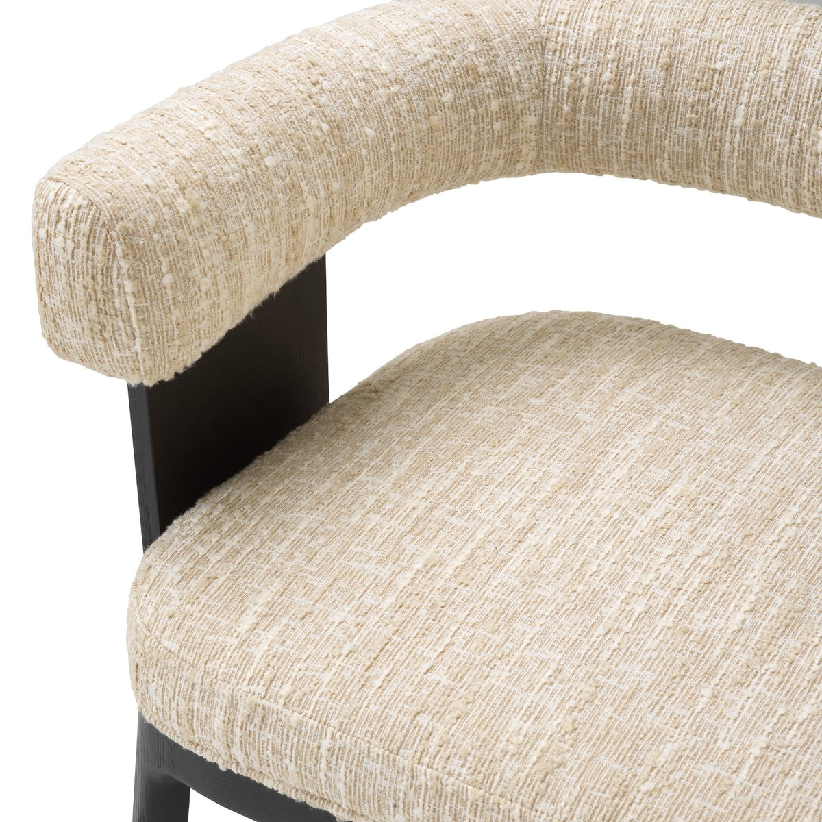 Dubois Dining Chair in Cream