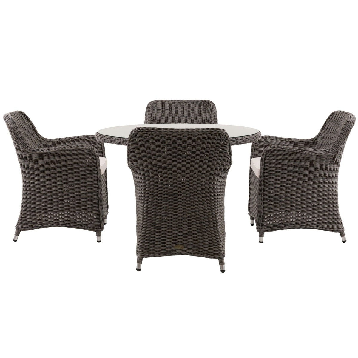 Didcot Outdoor 4 Seater Round Dining Set