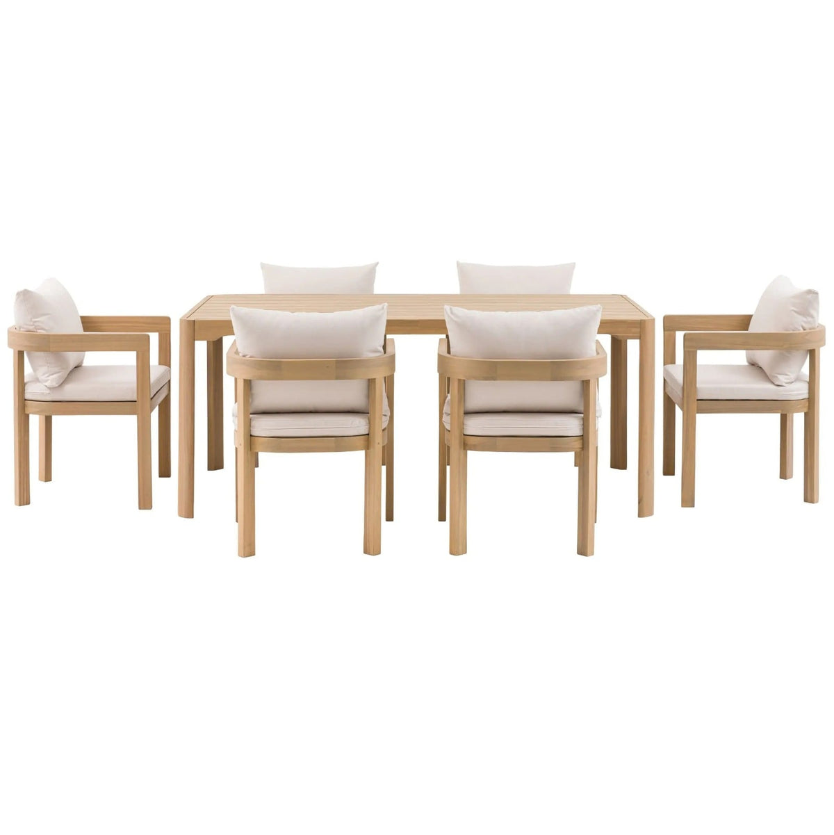 Hvar Outdoor 6 Seater Dining Set