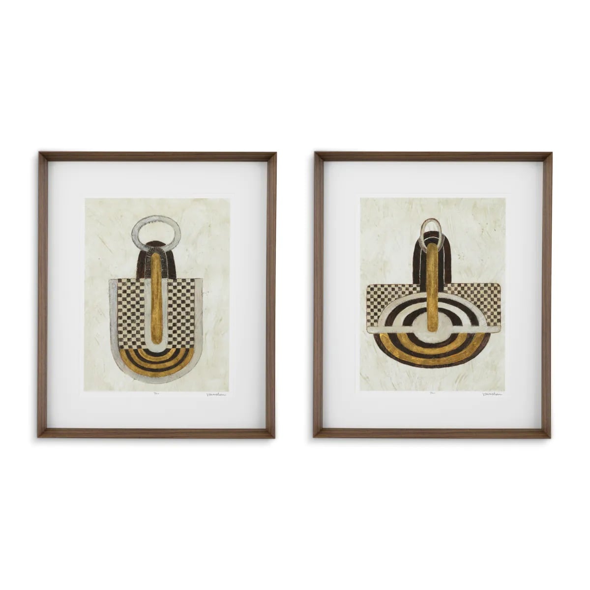Print Objet d'Art by Vanna Lam Set of 2