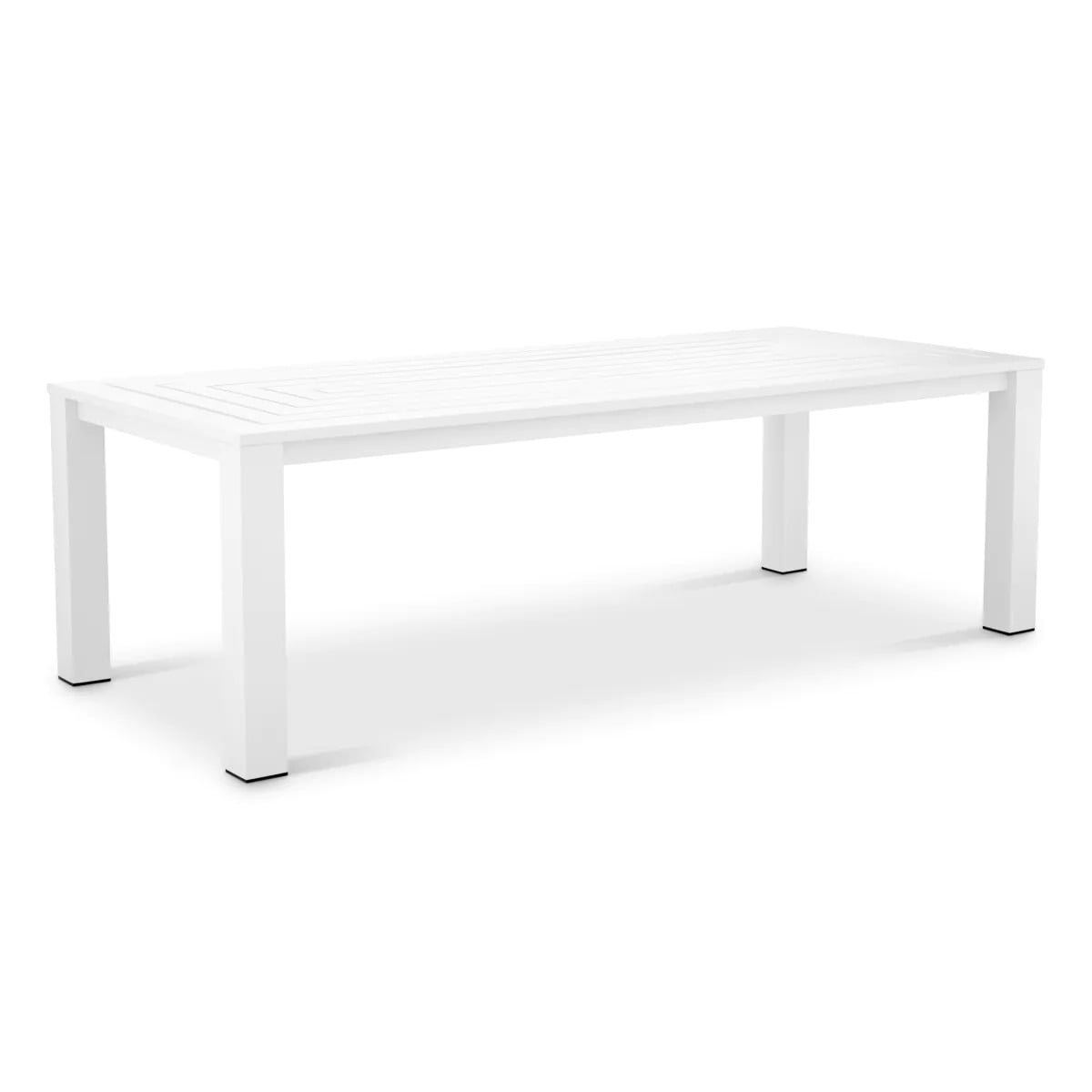 Outdoor Dining Table Vistamar in Matte White