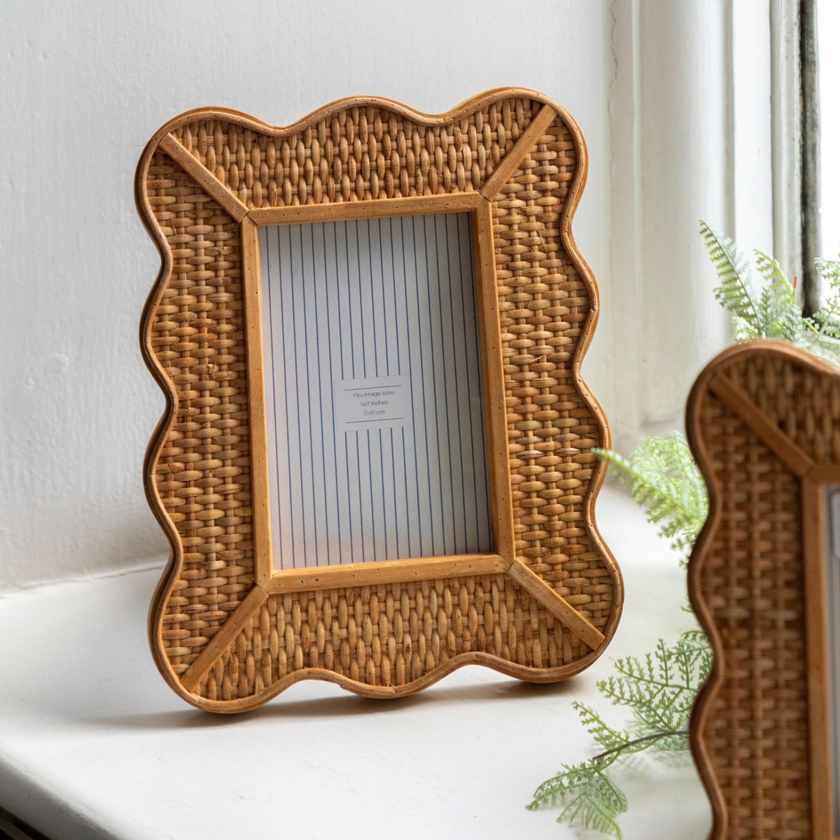 Ayora Rattan Photo Frame 7x5"