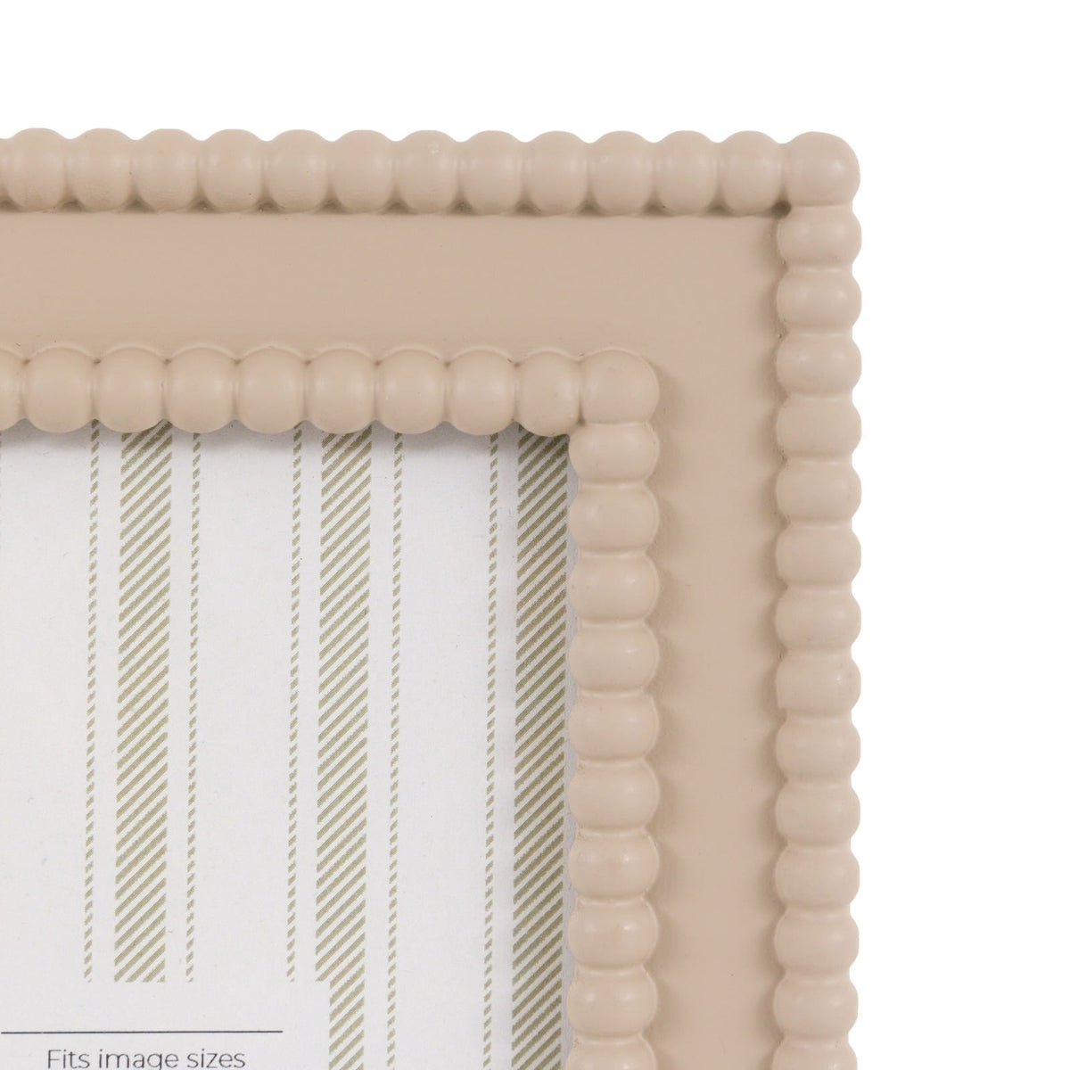 Cove Beaded Photo Frame 6x4" in Mocha