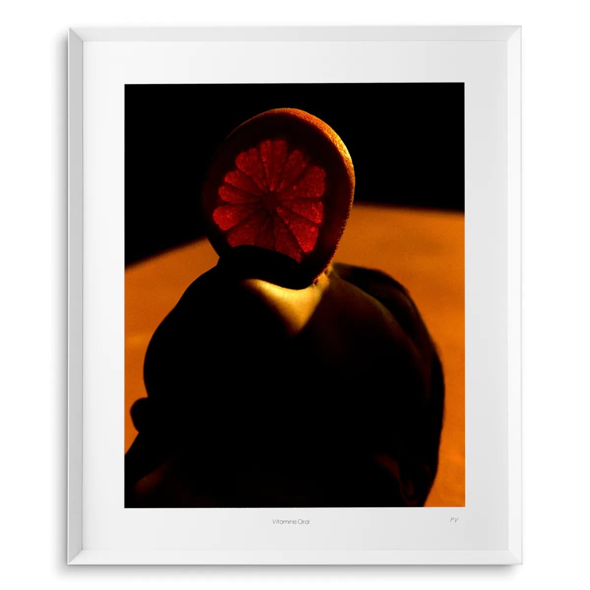Vitamin Oral Photography Print by Philippe Vogelenzang