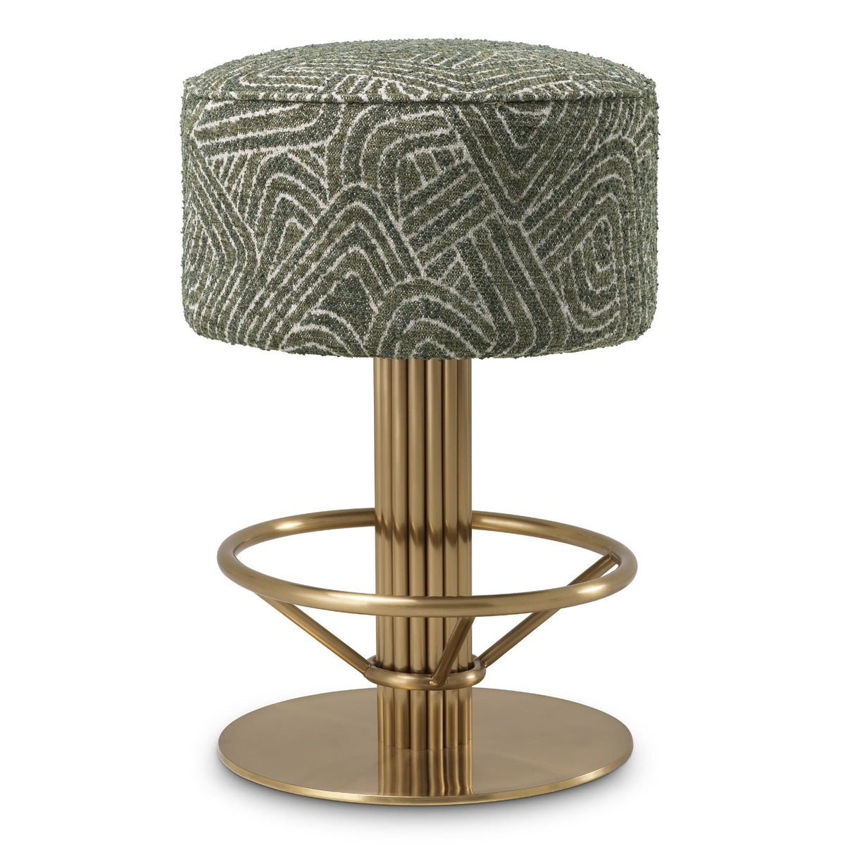 Carleton Counter Stool in Dark Green
