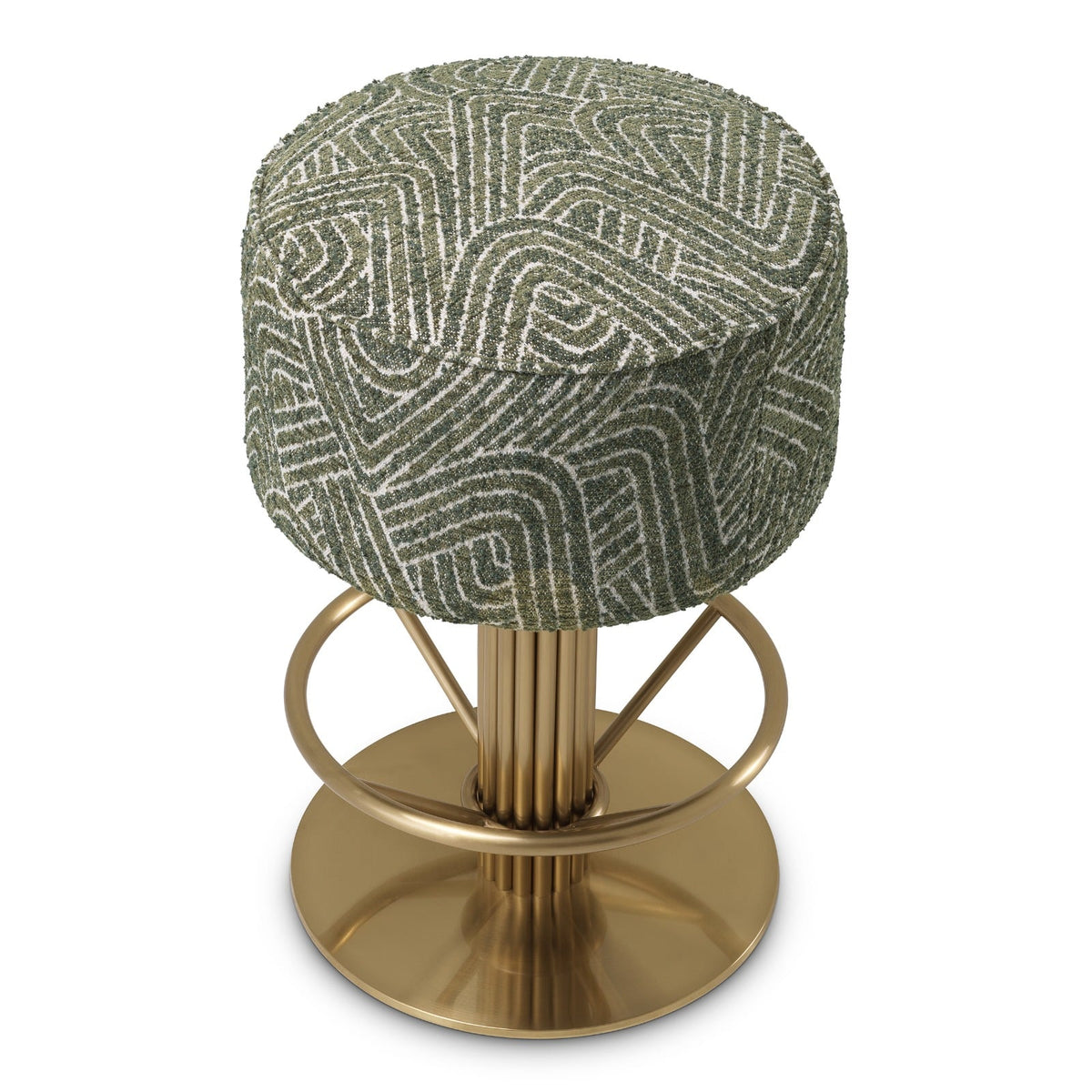 Carleton Counter Stool in Dark Green