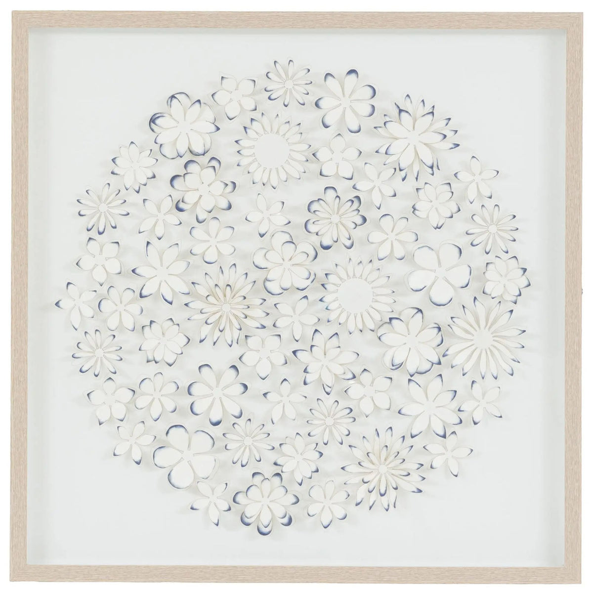 Unfurling Petals Framed Art