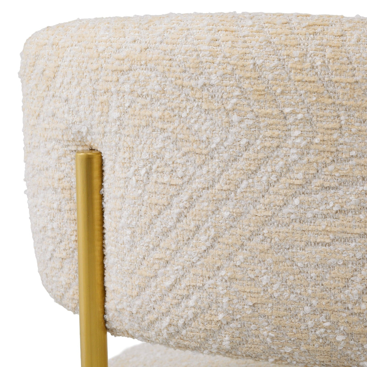 Carleton Back Counter Stool in Cream