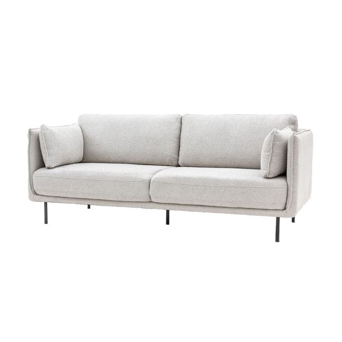Newark Sofa Cool Natural Boucle