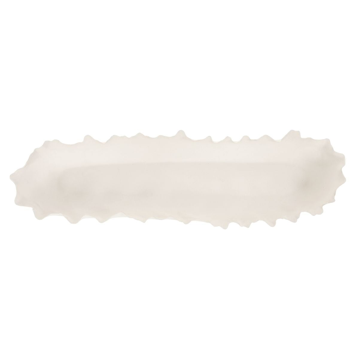 Ripple Crest White Bowl