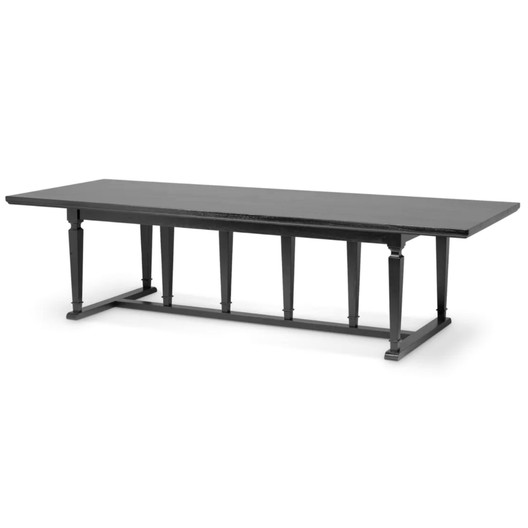 Americana Dining Table in Black - 300cm