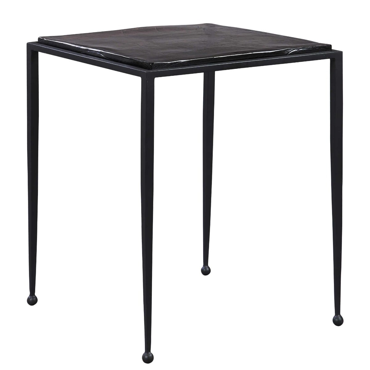 Wavelet Iron Side Table