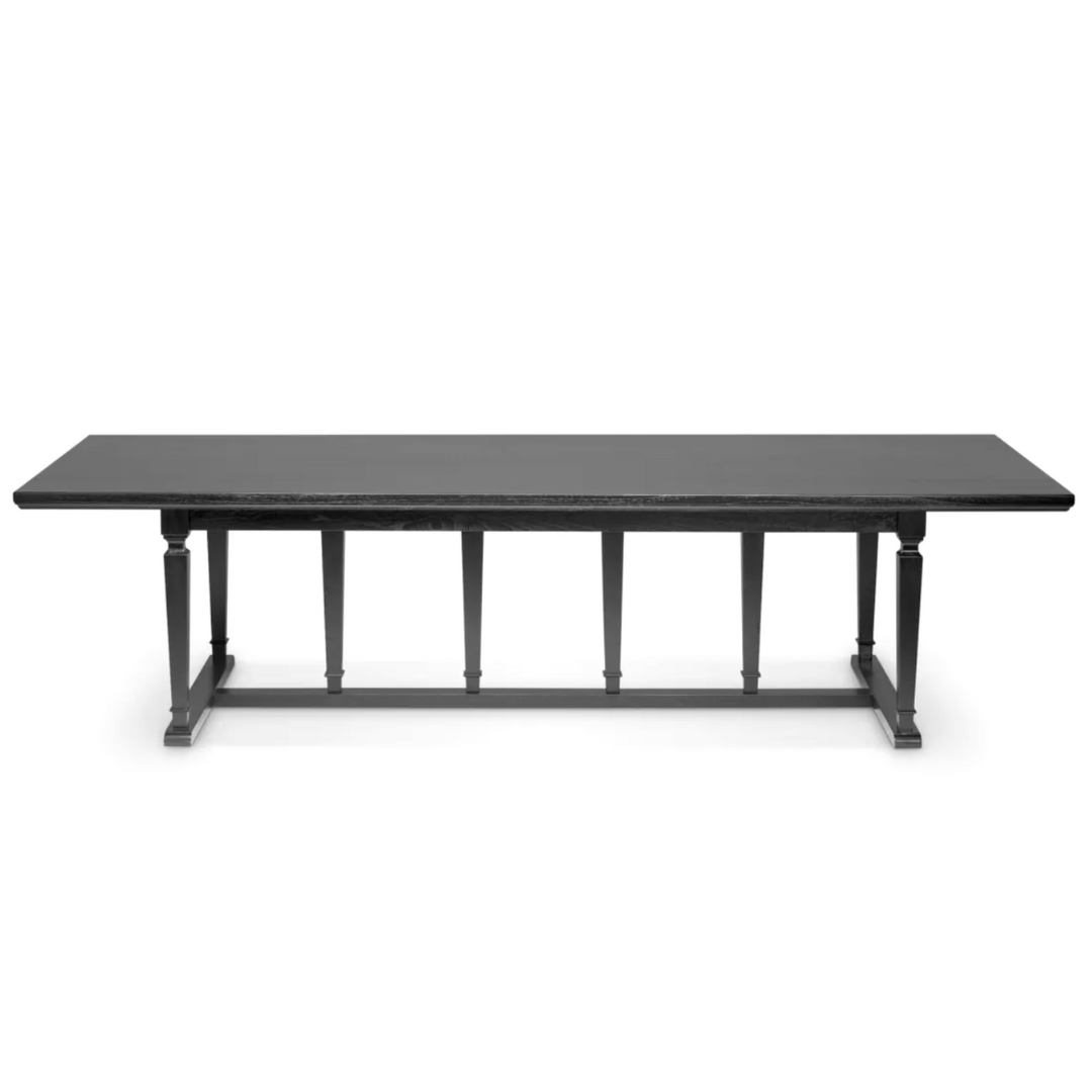 Americana Dining Table in Black - 300cm