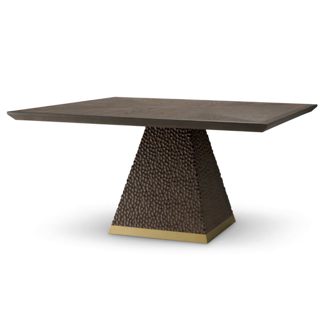 Dining Table Rexton in Ebony Oak - 150cm
