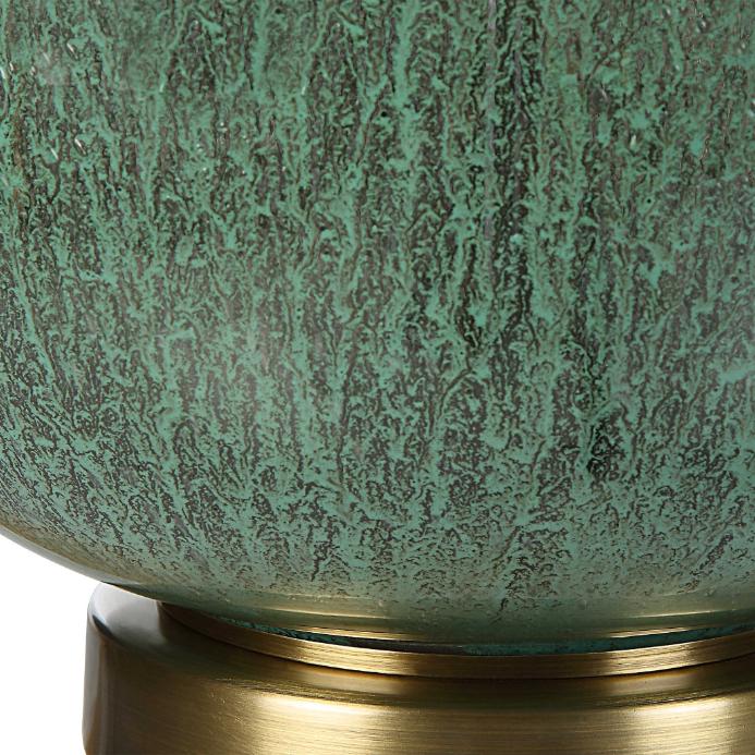 Nataly Aged Green Table Lamp