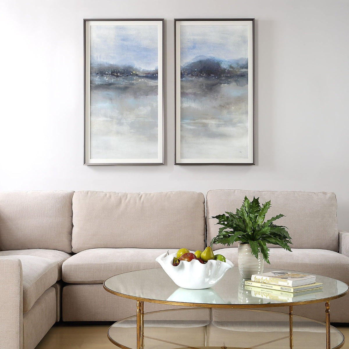 Thinking Of You Landscape Prints, Set of 2